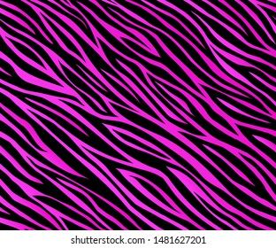 Fashion background. Seamless pattern. Zebra skin. Tiger skin. Abstract glamorous pattern. Luxury texture wild animal skin. Elegant stylish backdrop for design. Modern glamorous background with lines 