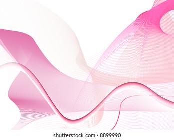 fashion background, stylized waves, place for text