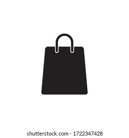 fashion bag icon vector sign symbol isolated
