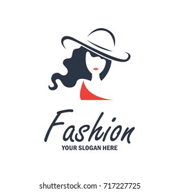 Fashion Beauty Logo Emblem Vector Illustration Stock Vector (Royalty ...