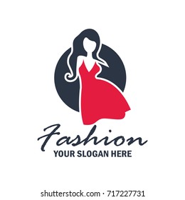 Fashion Beauty Logo Emblem Vector Illustration Stock Vector (Royalty ...