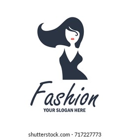fashion and beauty logo and emblem. vector illustration