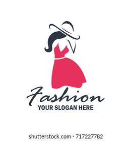 fashion and beauty logo and emblem. vector illustration