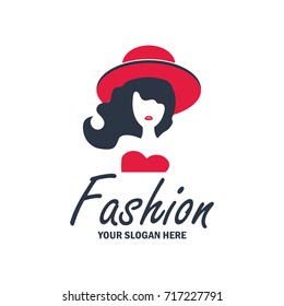 fashion and beauty logo and emblem. vector illustration