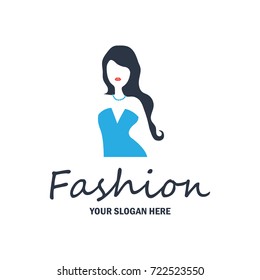 Fashion Beauty Logo Emblems Insignia Text Stock Vector (Royalty Free ...