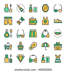 Fashion & Beauty Vector Icons 4