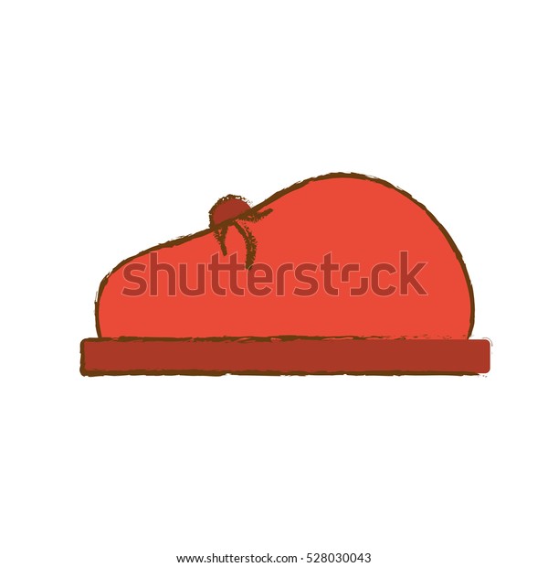 Fashion Beret Hat Stock Vector (Royalty Free) 528030043