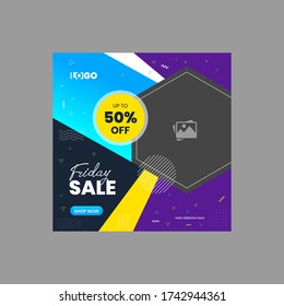 Fashion Big Sale Instagram / Social Media Post Design Template