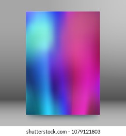 Fashion blurry background of bright glowing perspective. Vector illustration EPS 10 for template brochure, layout leaflet, newsletters
