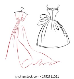 Dress Sketches Images  Browse 181112 Stock Photos Vectors and Video   Adobe Stock