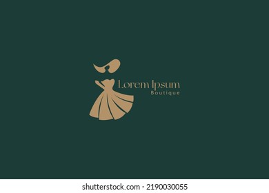 FASHION BOUTIQUE ELEGANT LOGO TEMPLATES VECTOR FREE DOWNLOAD