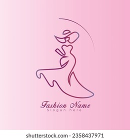 Fashion boutique gradient color icon. Color variation. Online store and shopping mall category. Female clothes accessories. Isolated vector illustration