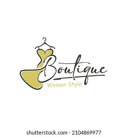 Modeboutique-Logo, Vektorgrafik 