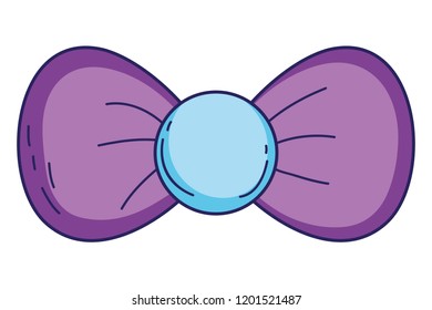 Fashion bowtie cartoon