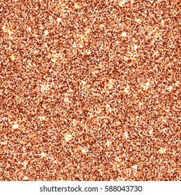 Fashion bronze seamless pattern with sparkles. Luxury and shiny metallic texture with gold glitter. Vector abstract yellow illustration of golden shimmer background