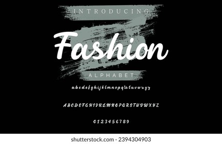 Fashion BRUSH Signature Font Calligraphy Logotype Script Brush Font Type Font lettering handwritten