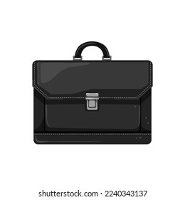 fashion business bag cartoon. fashion business bag sign. isolated symbol vector illustration