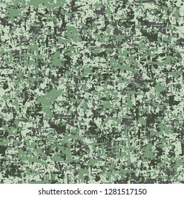 Fashion camo. Colorful camouflage vector pattern. Seamless fabric design.