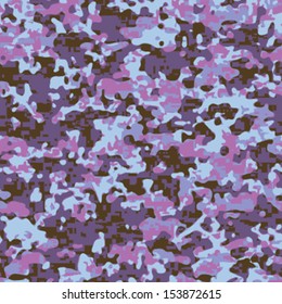 Fashion Camouflage Seamless Background Pattern