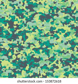 Fashion Camouflage Seamless Background Pattern