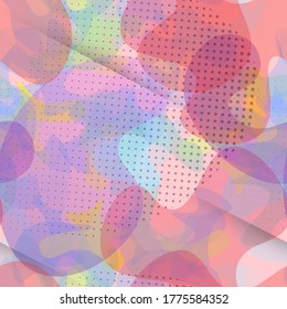 Fashion Camouflage. Summer Sports Textile. Glamour  Endless Repeats Surface. Vector Camo Fabric . Woodland Concept. Creative Army Hunting Print. Extreme Style Illustration.
