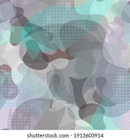 Fashion Camouflage. Trending Sports Textile. Graffiti  Endless Repeats Surface. Vector Camo Fabric . Woodland Concept. Creative Army Hunting Print. Extreme Style Illustration.

