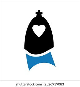 Modekappe Zubehör Symbol Vektorgrafik