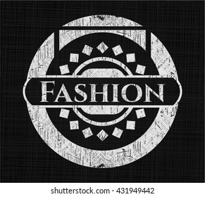 Fashion chalk emblem