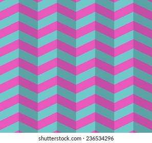 Fashion chevron pattern background, retro vintage style design 