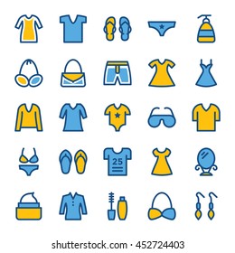 Fashion and Clothes Vector Icons 5