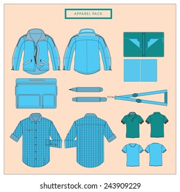 Fashion clothing office collection