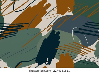 Coloquio de moda, patrón moderno sin costuras. Plantilla de moda para el diseño.