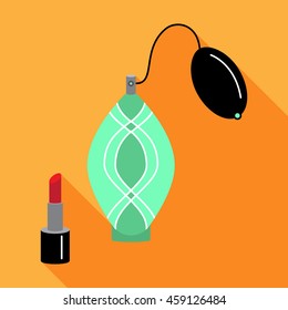 Fashion colorful flat design icon. Template element  for web and mobile applications.