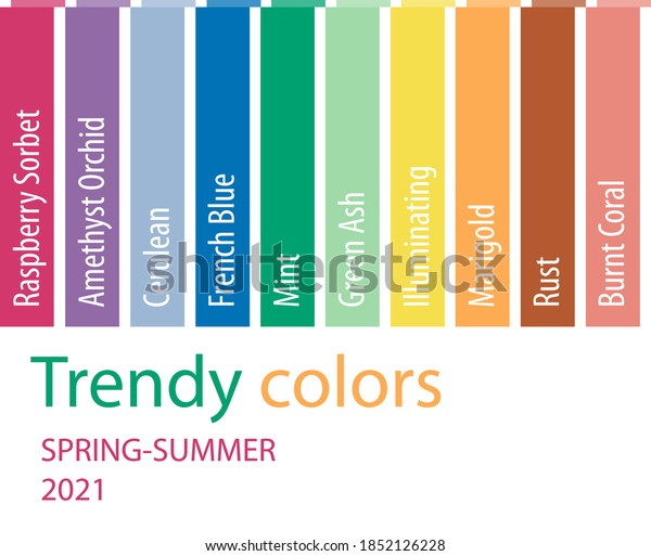 spring summer colors 2021