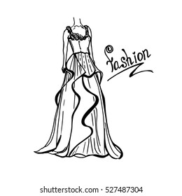 fashion concept, vector illustration 