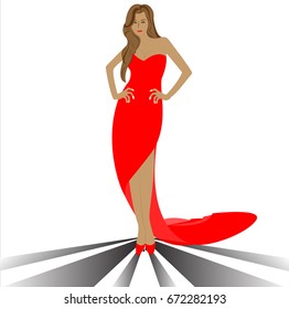 Fashion concept vector illustration