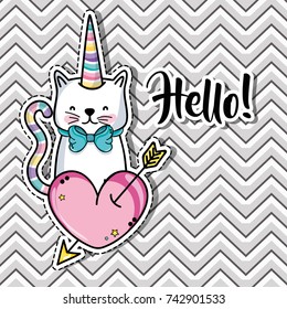 fashion cute patch with embroidery design