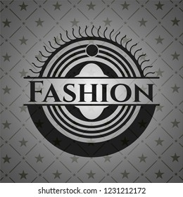 Fashion dark emblem. Retro