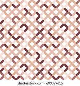 Fashion design geometric pattern - trendy vector. Seamless texture.