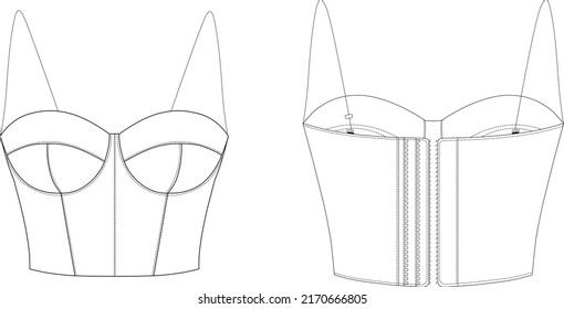 Croquis fashion drawing Images, Stock Photos & Vectors | Shutterstock