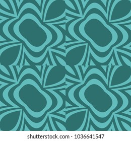 Fashion design Print with floral pattern. seamless background Vector illustration.