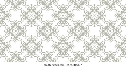 Fashion design Print with floral pattern. seamless background Vector illustration.