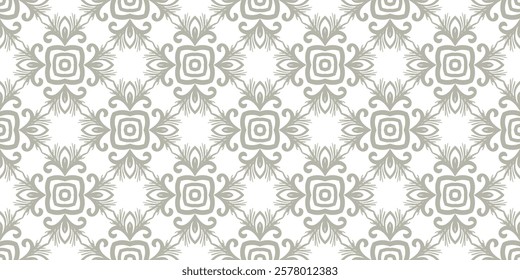 Fashion design Print with floral pattern. seamless background Vector illustration.
