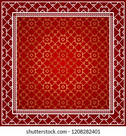 Fashion design Print with geometric pattern. Vector illustration. For modern interior design, fashion textile print, wallpaper