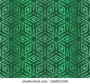 Fashion Design Print With Geometric Pattern. Vector Illustration. For Modern Interior Design, Fashion Textile Print, Wallpaper.