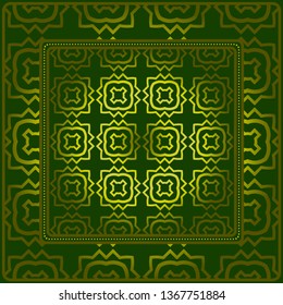 Fashion Design Print With Geometric Pattern. Vector Illustration. For Modern Interior Design, Fashion Textile Print, Wallpaper.