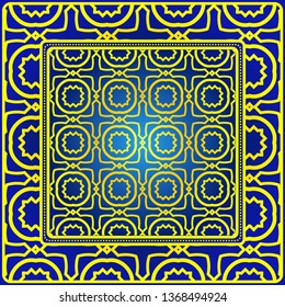 Fashion Design Print With Geometric Pattern. Vector Illustration. For Modern Interior Design, Fashion Textile Print, Wallpaper.