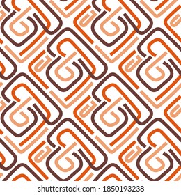 Fashion design vector seamless pattern for shirt, panties, tank top, bedding, blanket or pillow. Outline sketch background. Doodle textile. 