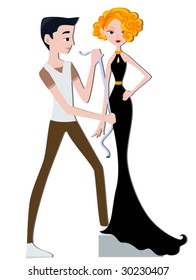 Fashion Designer - Vector