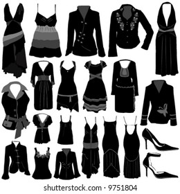 fashion dress vector